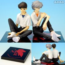 Shin Seiki Evangelion - Ikari Shinji & Nagisa Kaworu - School Uniform